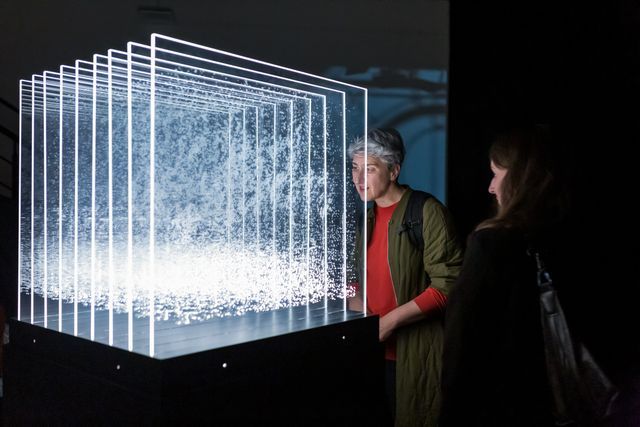 Detail of Untitled Cloud by Andreea Săsăran. Photo: Alina Ușurelu