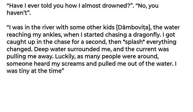 Excerpt from Irina Bobei interview with Niculina Bîrleanu